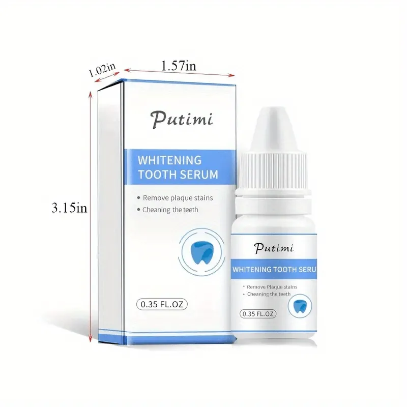 1Week Tooth Whitening Serum for Plaque and Stains 035oz