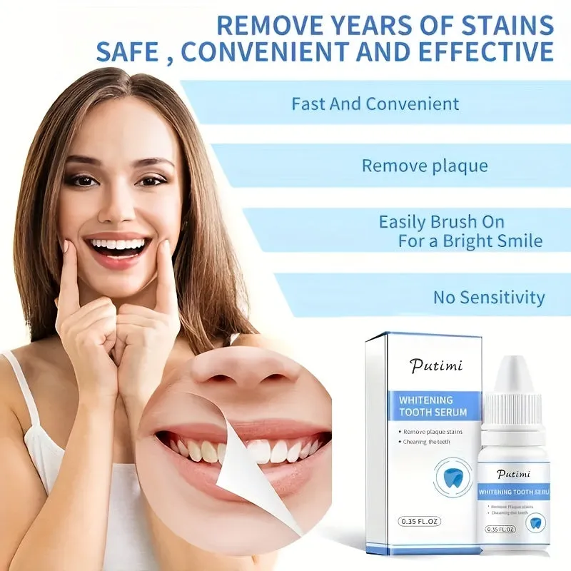 1Week Tooth Whitening Serum for Plaque and Stains 035oz