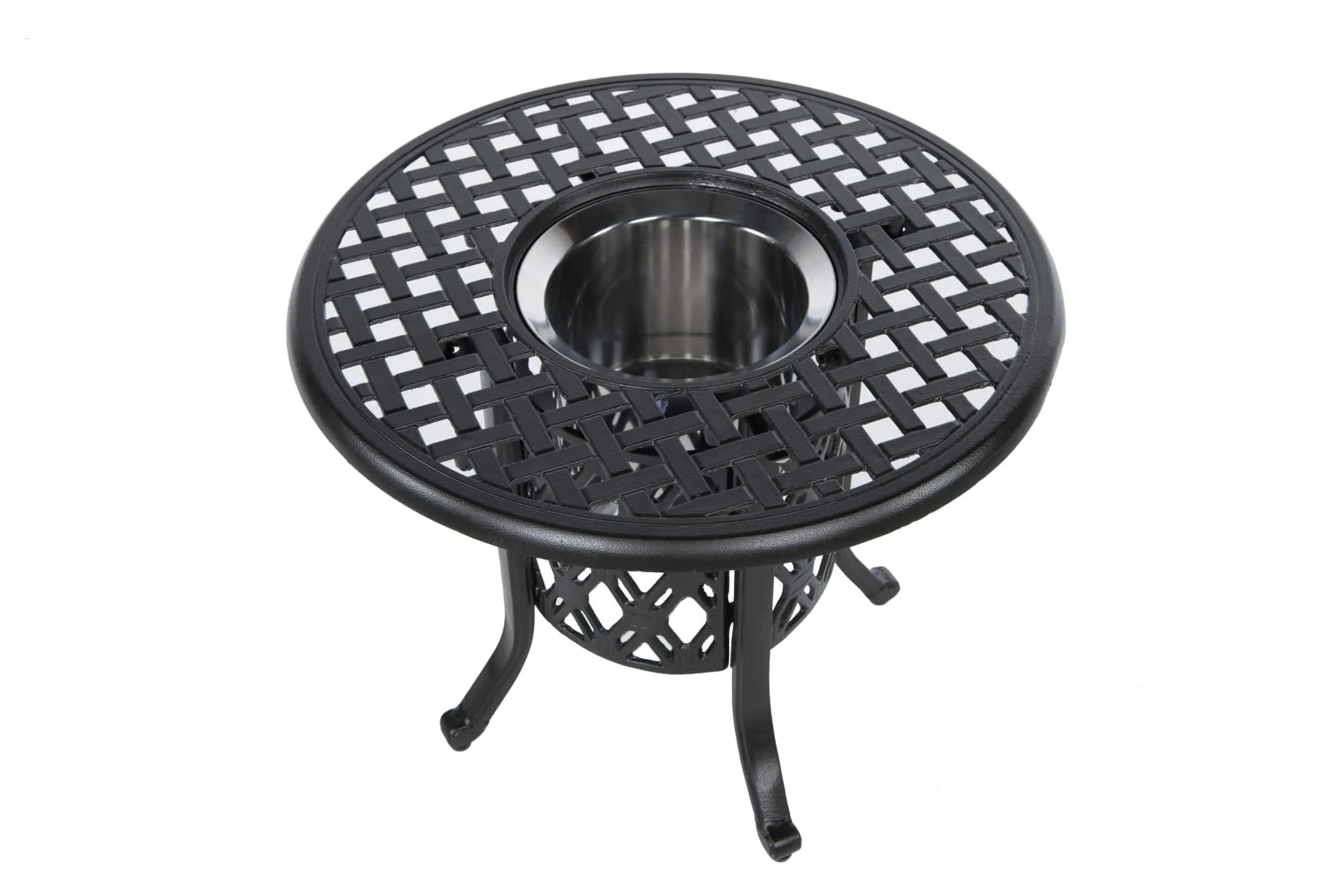 24" Round Ice Bucket Table