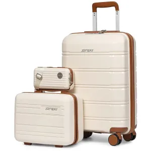 3 Pieces Set Carry-on Luggage 20 Inch Lightweight Luggage TR005