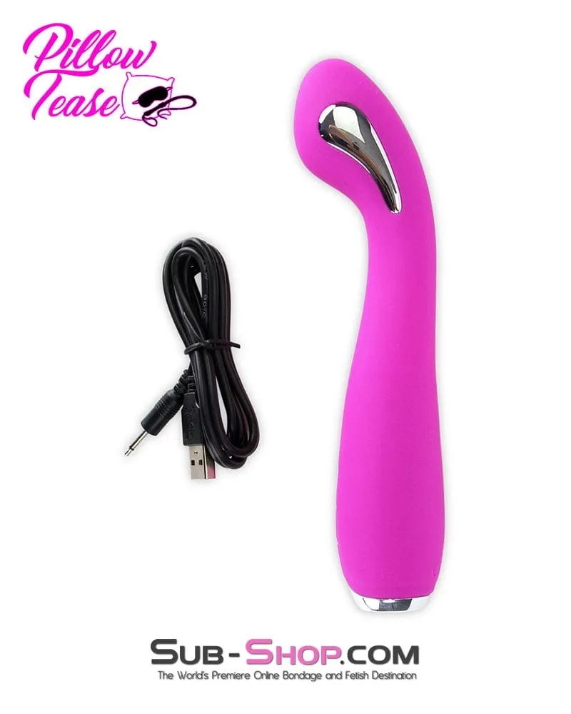 7385M      Electro Stim Rechargeable Luxe Vibrator, 7 Function Vibration   5 Modes Electro-Stim