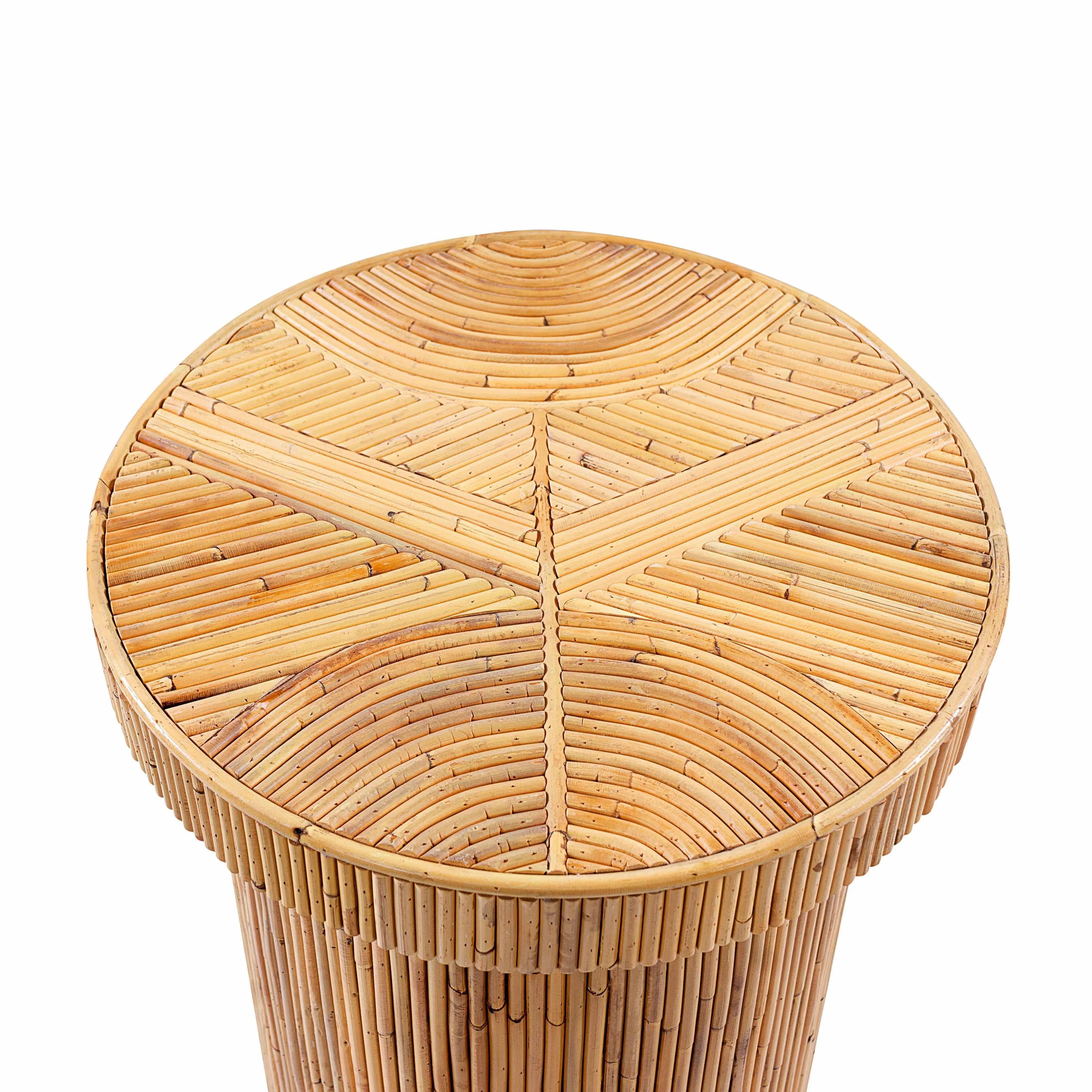 Acadia Rattan Side Table