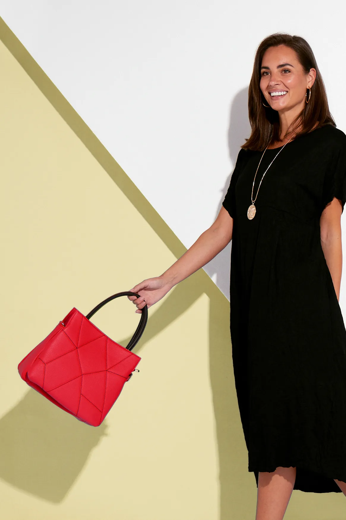 Aquarius Tote Bag - Red