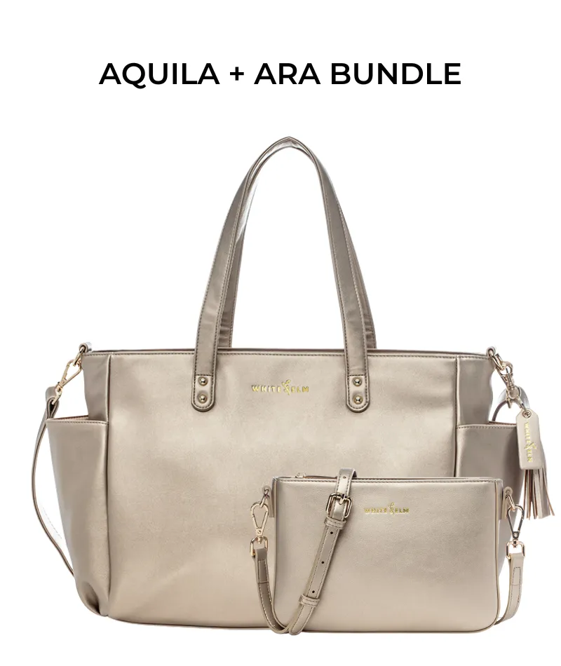 Aquila Tote Bag - Champagne