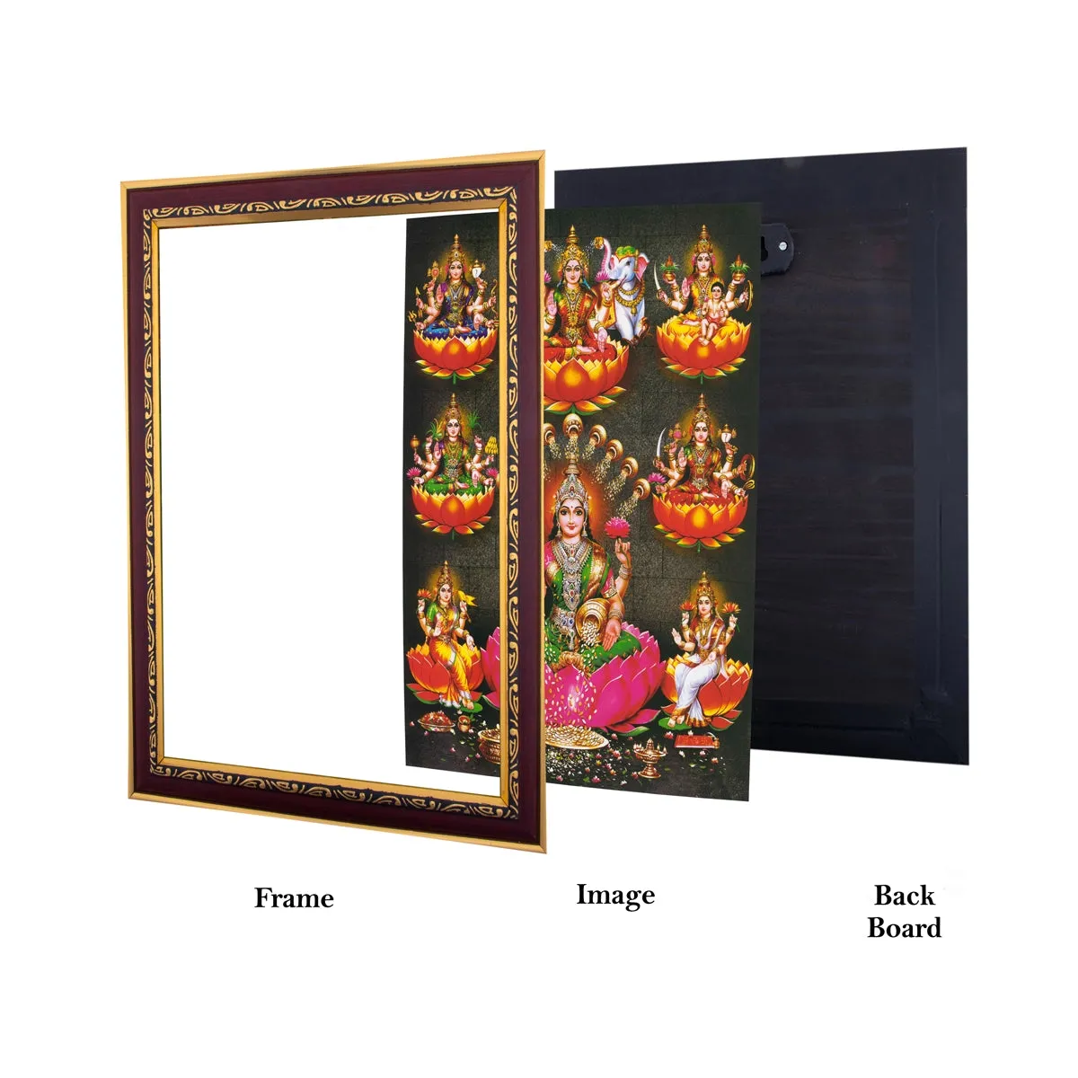 Ashtalakshmi Photo Frame | Picture Frame for Pooja Room Decor