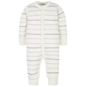 Baby Neutral Stripes Coveralls