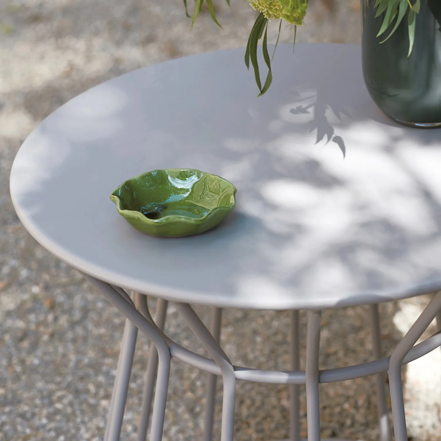 Basket Side Table