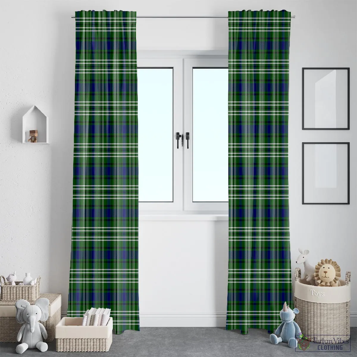 Blackadder Tartan Window Curtain