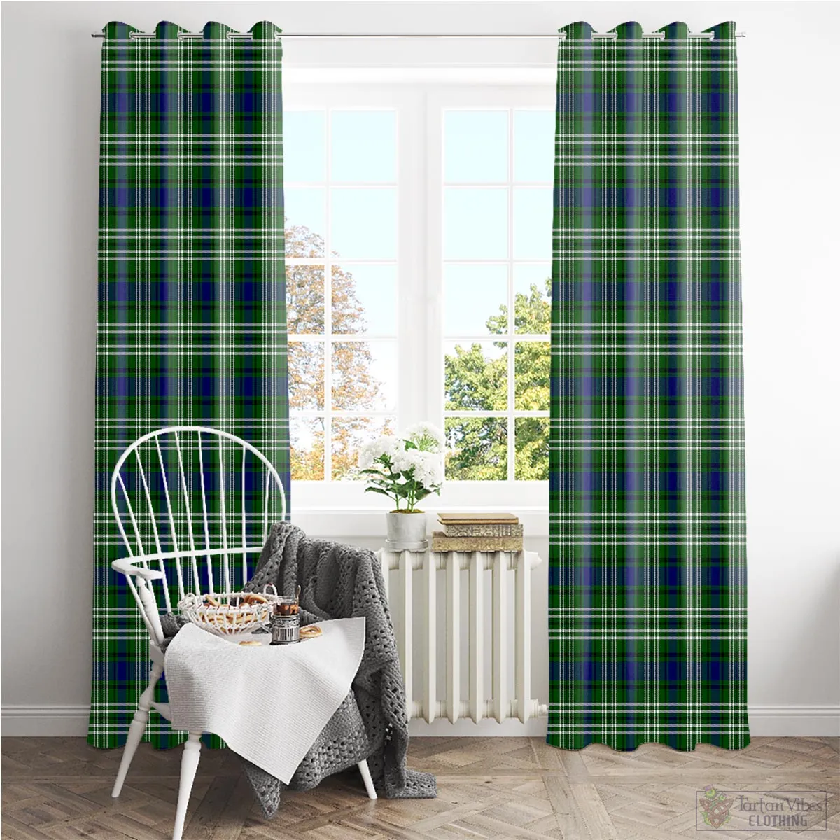 Blackadder Tartan Window Curtain