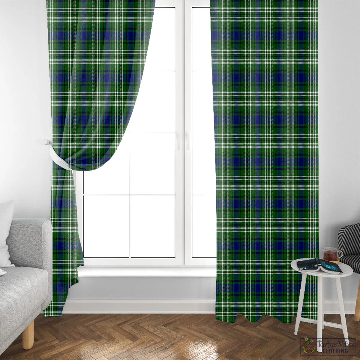 Blackadder Tartan Window Curtain