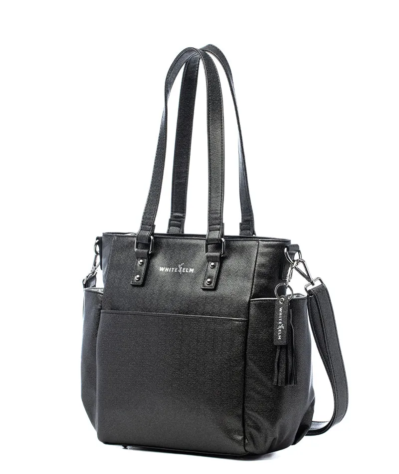 Carina Tote Bag - Black Sparkle