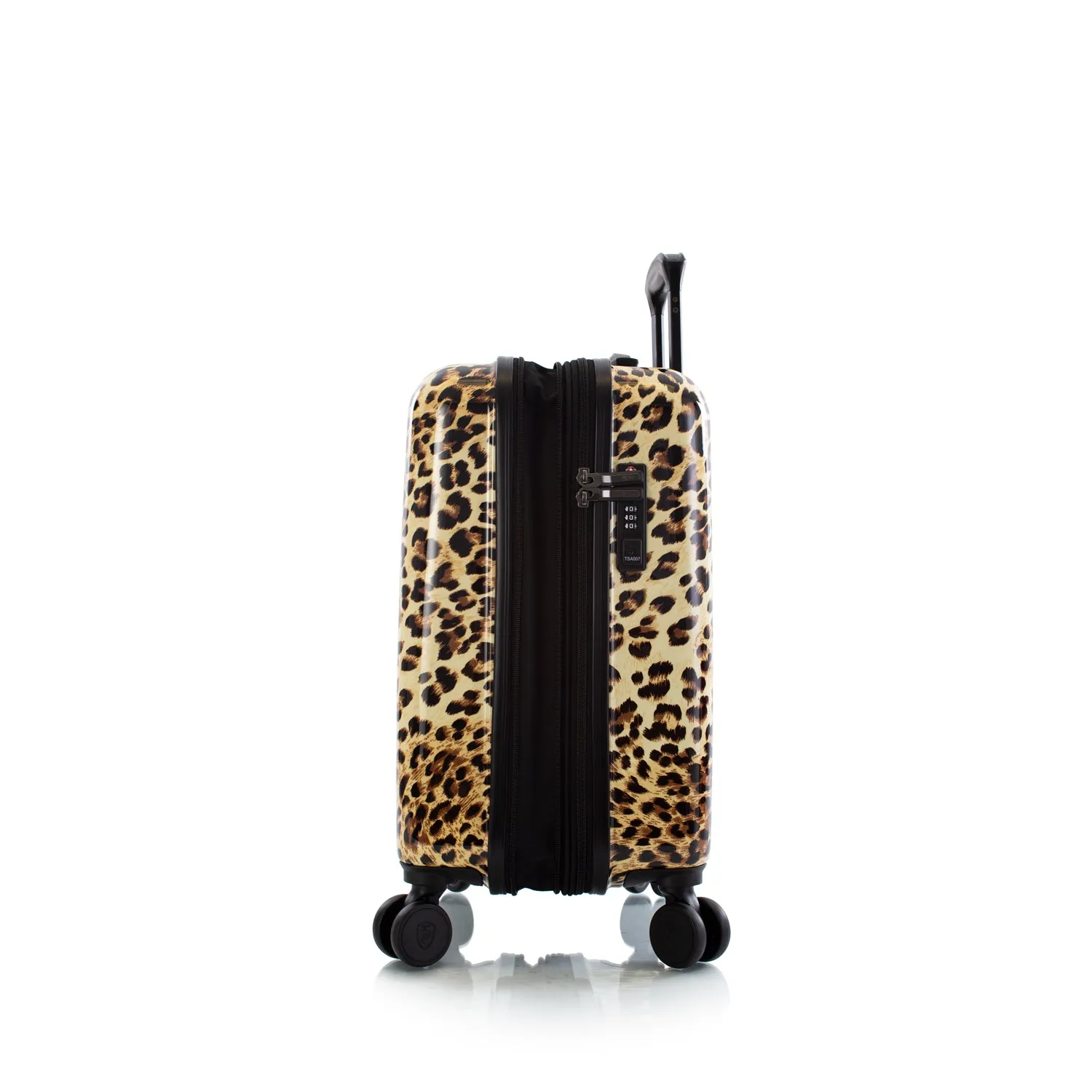 CYBER MONDAY DOOR CRASHER 2024 - Brown Leopard Fashion Spinner™ 2 Piece Luggage Set (21"/30")