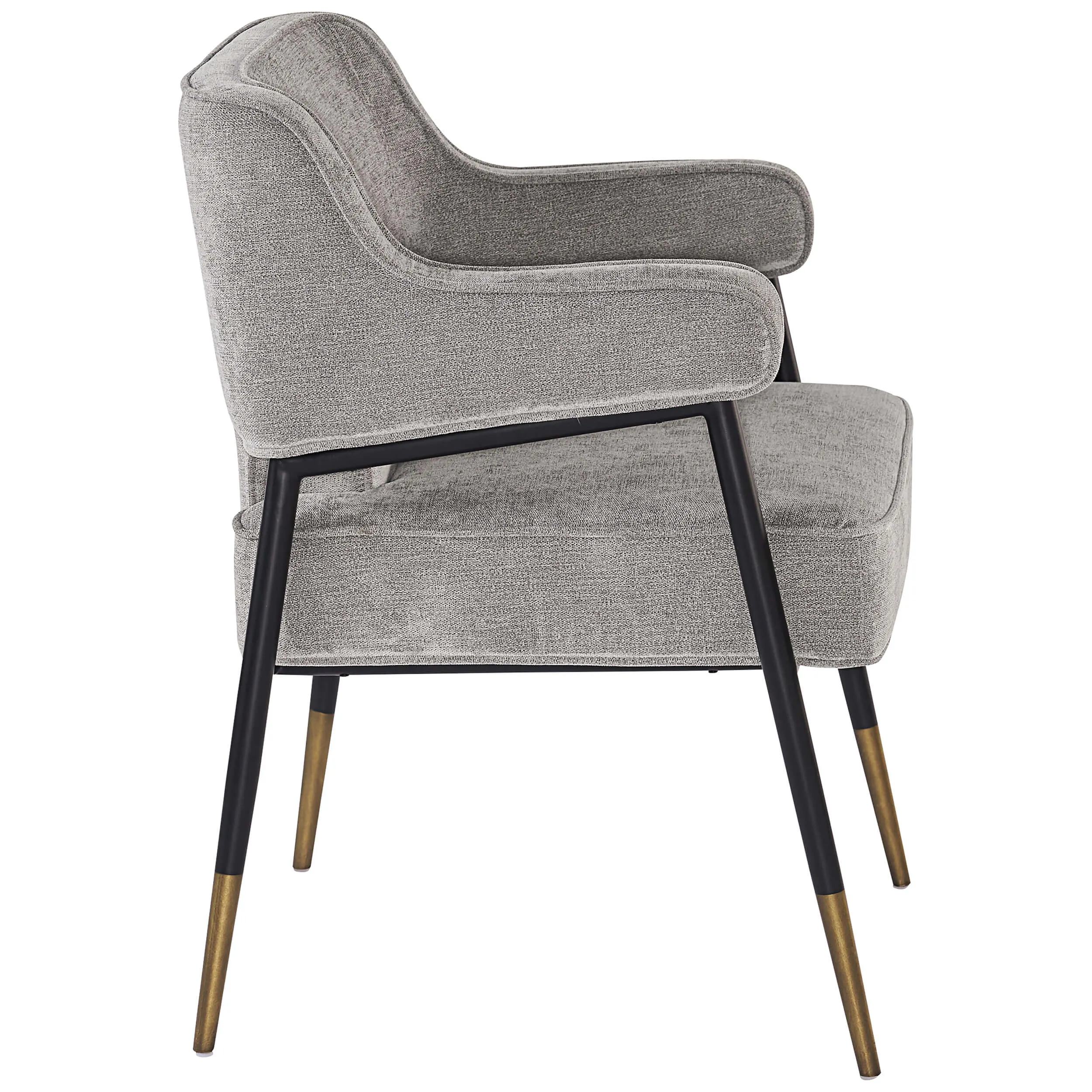 Derome Dining Arm Chair, Polo Club Stone