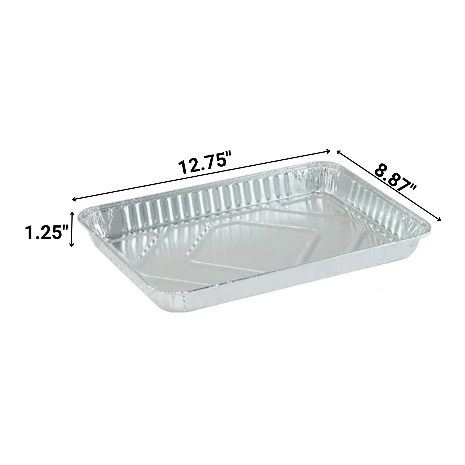 Disposable Aluminum Quarter (1/4) Size Cookie Sheet