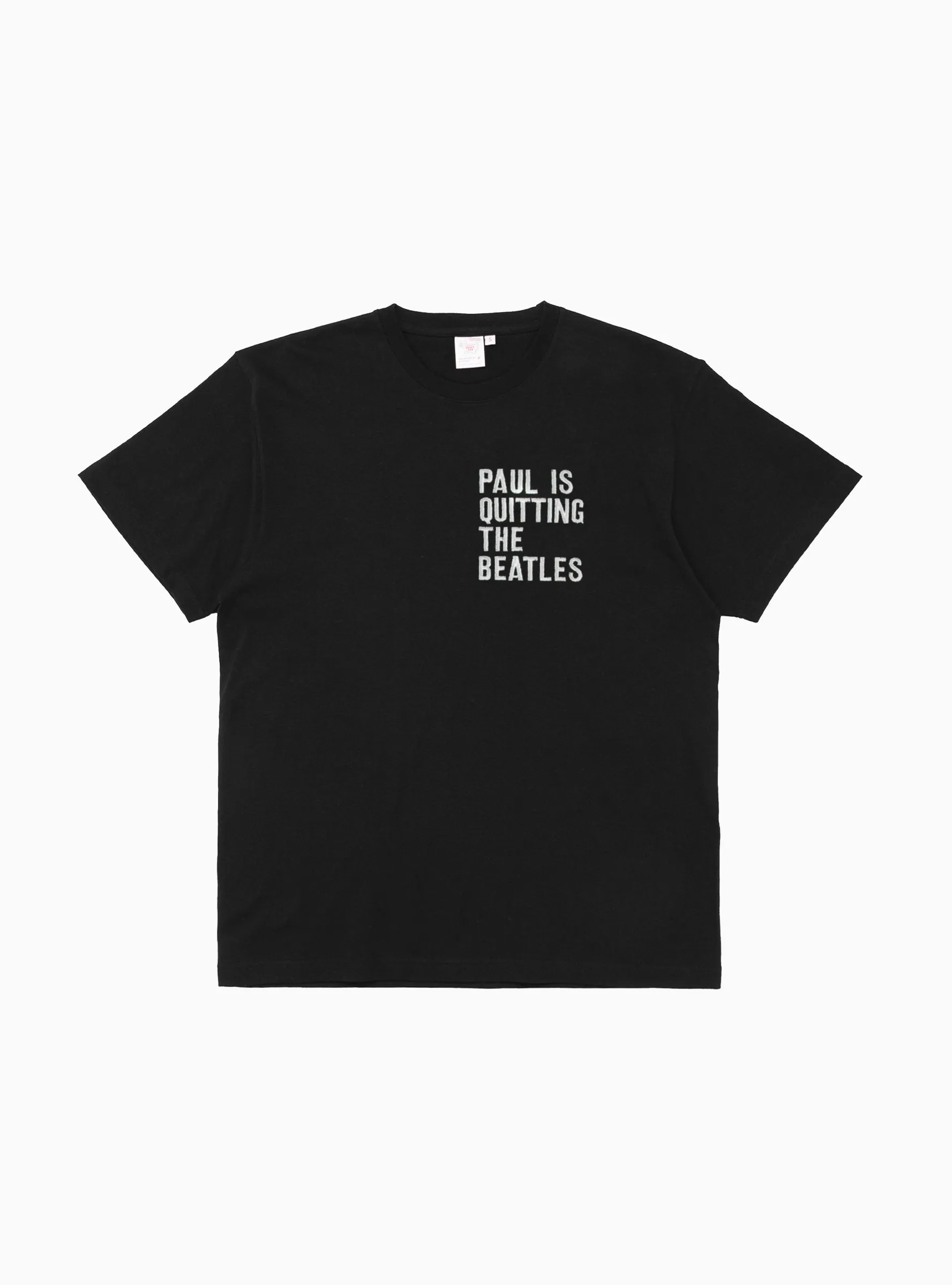 Embroidered Paul T-shirt Black