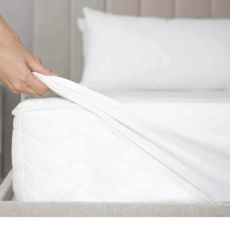 Exclusive Collection 1000 Thread Count Cotton Rich Fitted Sheet - white