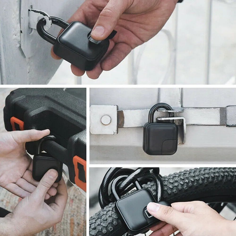 Fingerprint Auto USB Rechargeable Lock