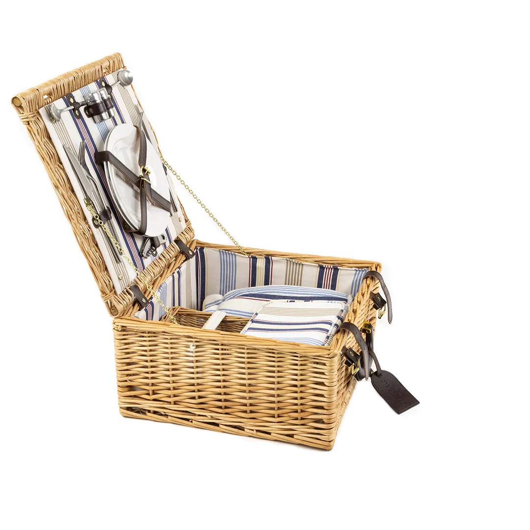 Greenfield Collection Chilworth Willow Picnic Hamper for Two People