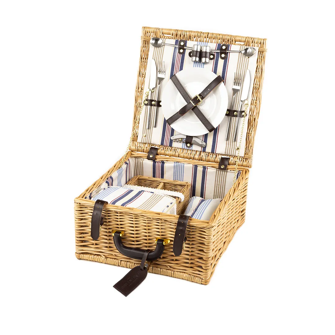 Greenfield Collection Chilworth Willow Picnic Hamper for Two People