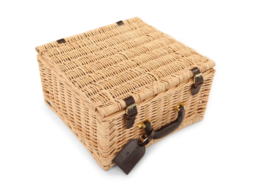 Greenfield Collection Chilworth Willow Picnic Hamper for Two People