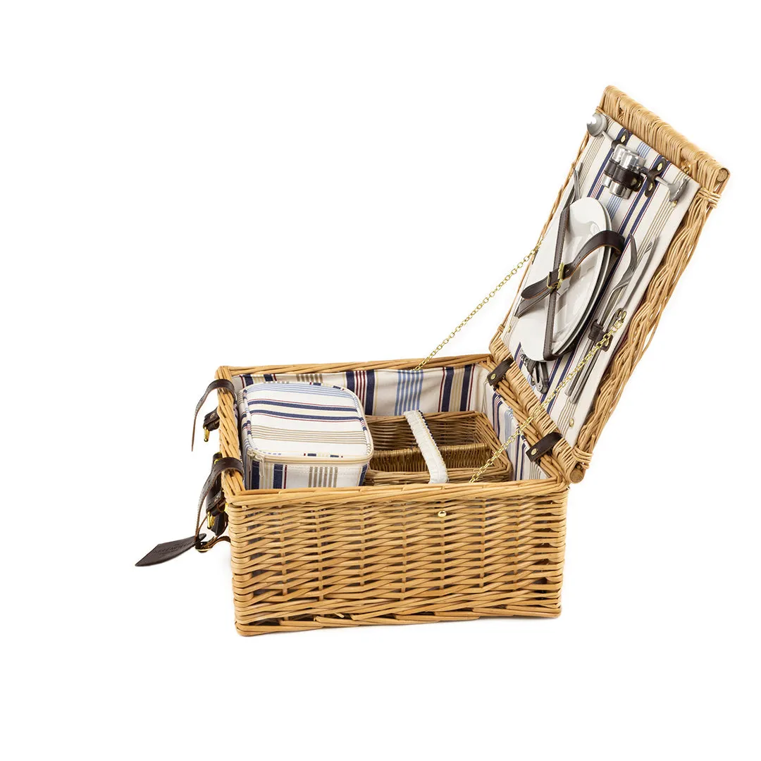 Greenfield Collection Chilworth Willow Picnic Hamper for Two People