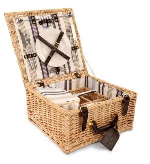 Greenfield Collection Chilworth Willow Picnic Hamper for Two People