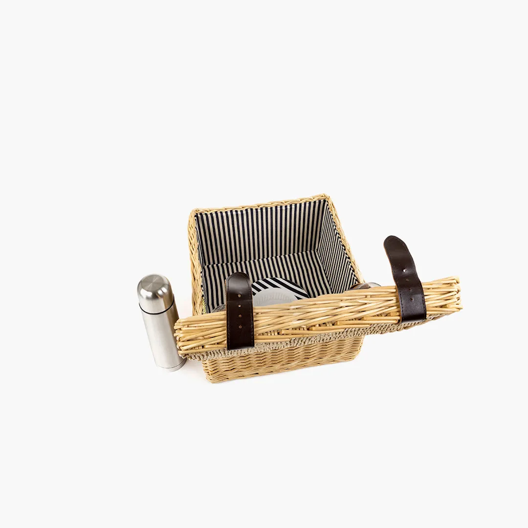 Greenfield Collection Clarendon Willow Picnic Hamper for Two People