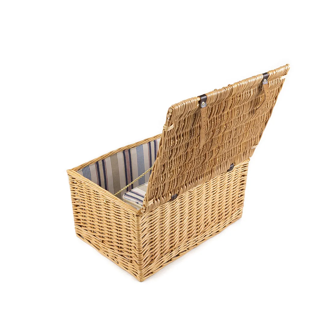 Greenfield Collection Ludlow Willow Picnic Hamper for Four People