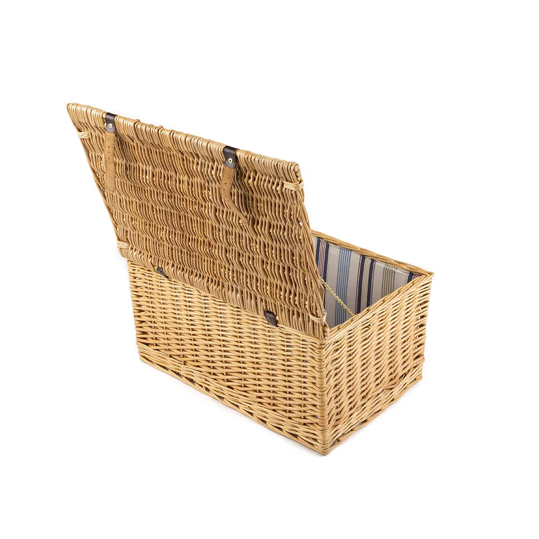 Greenfield Collection Ludlow Willow Picnic Hamper for Four People