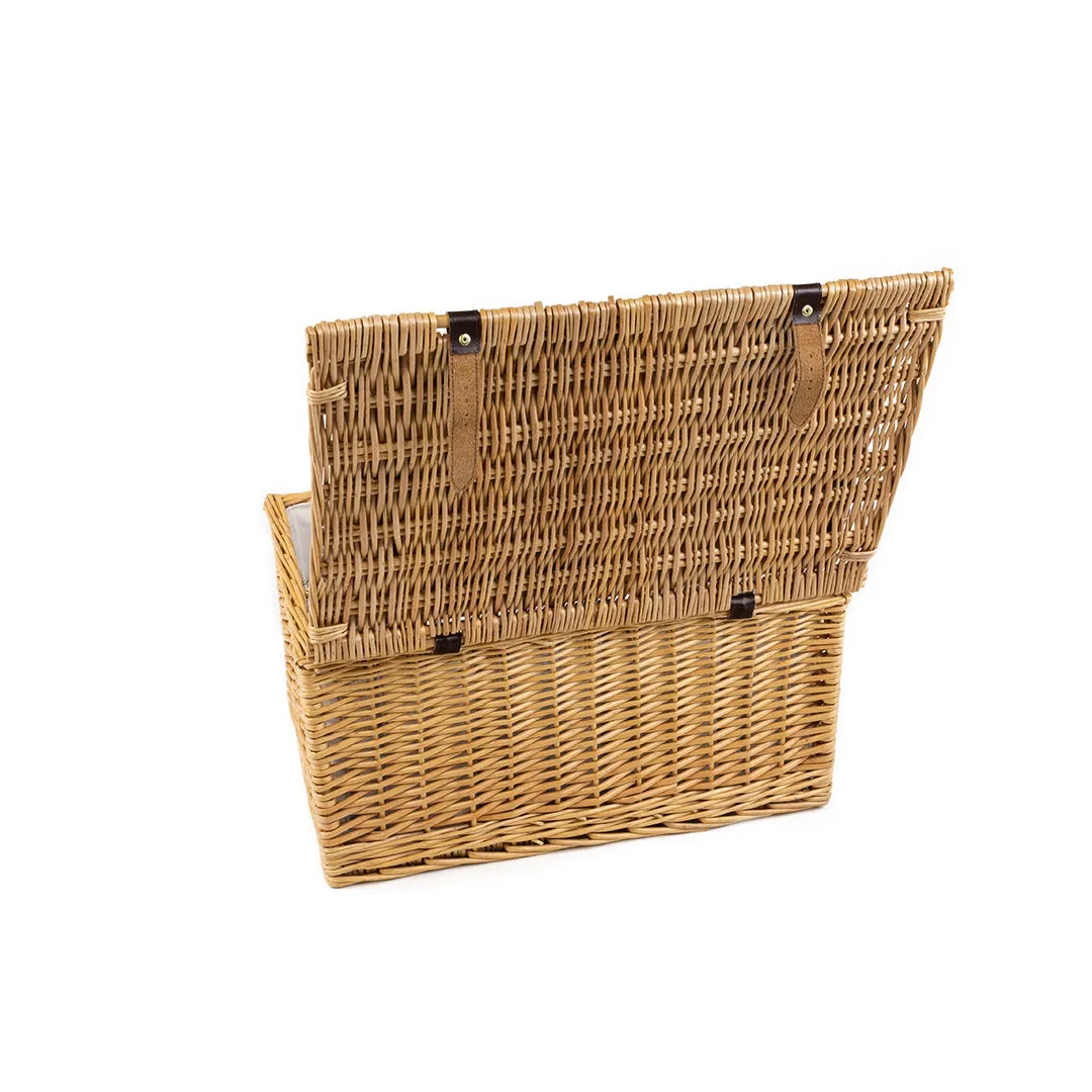 Greenfield Collection Ludlow Willow Picnic Hamper for Four People