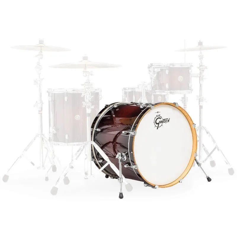 Gretsch Drums CM1-1822B-DCB Catalina Maple Bass Drum (Dark Cherry Burst) - 22"