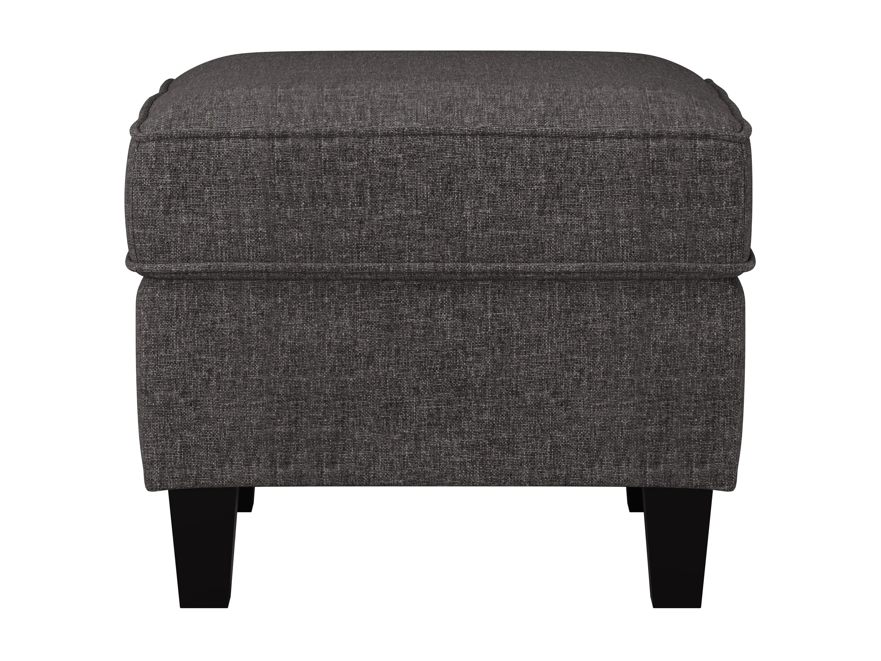 Grey Fabric Ottoman