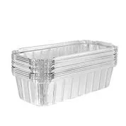 Heavy Duty Aluminum Foil Oblong Pans 10 3/4” L x 5” W x  2 1/2” D  [250 Count, Wholesale Pricing]