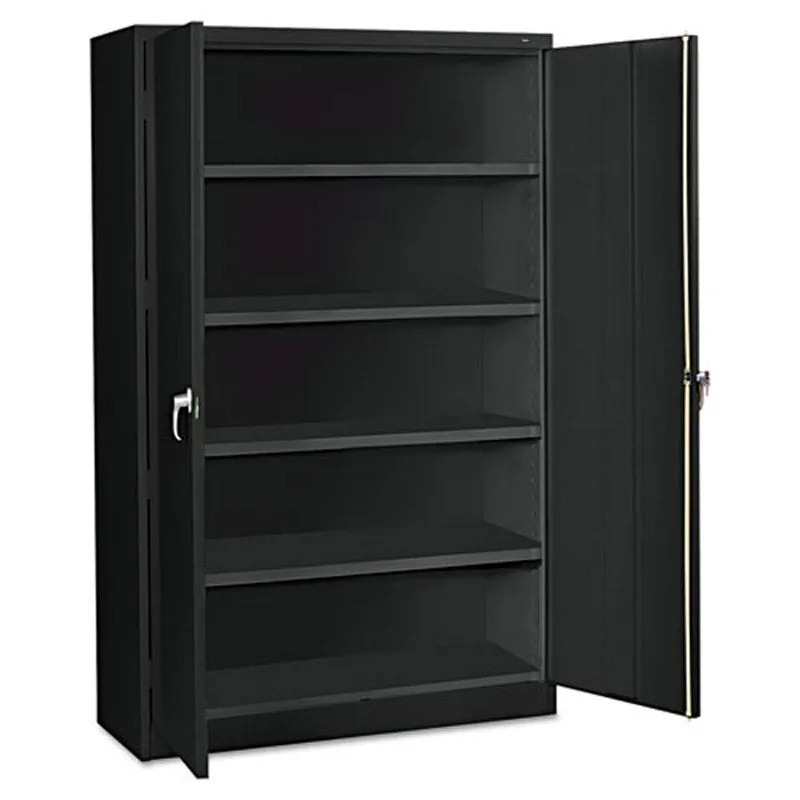 Heavy-Duty Welded Storage Cabinet, 48"w x 18"d x 78"h