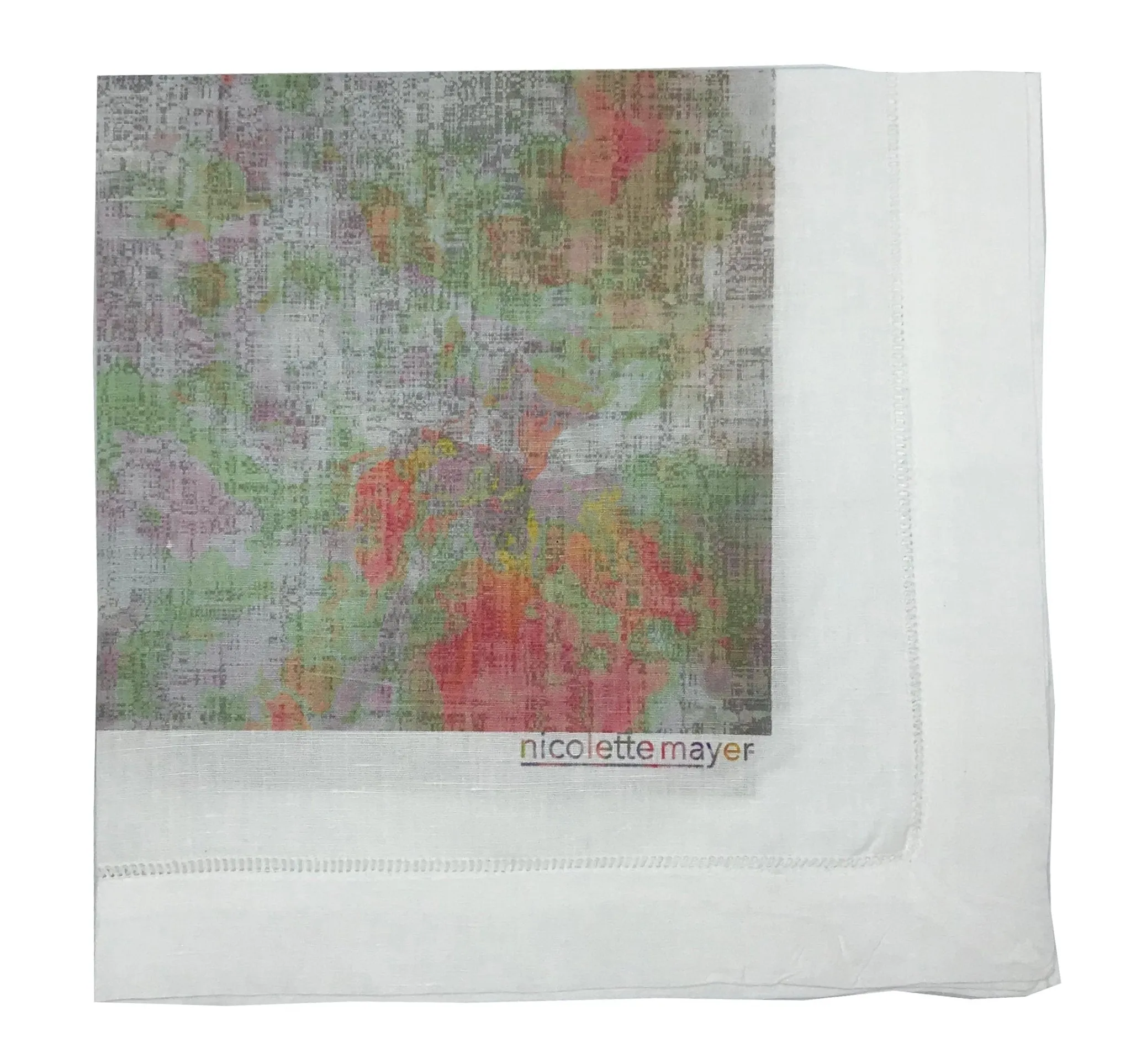 Impressionism Holiday 22X22 Hemstitch Napkin, Set Of 4