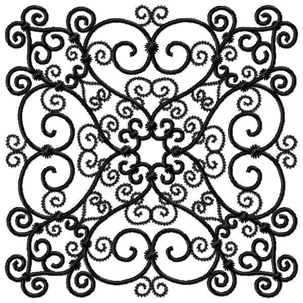 Iron & Lace 6x10--Set of 15 Designs