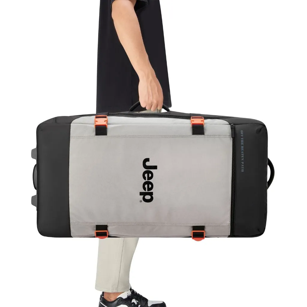 Jeep 2-Wheel - 82 cm Rolling Duffle Bag - Grey Dizzle