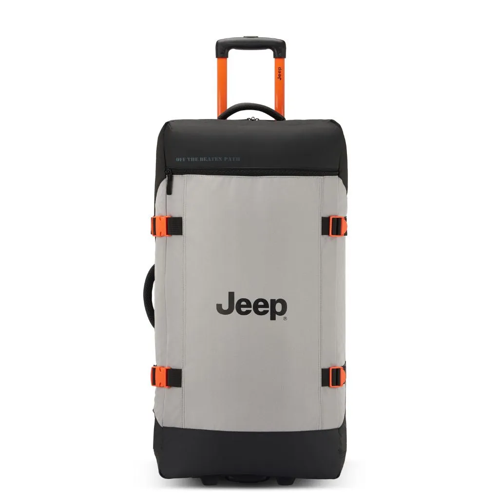 Jeep 2-Wheel - 82 cm Rolling Duffle Bag - Grey Dizzle