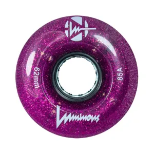 Luminous Light Up Quad Wheels Purple Haze 85A - 4 pack