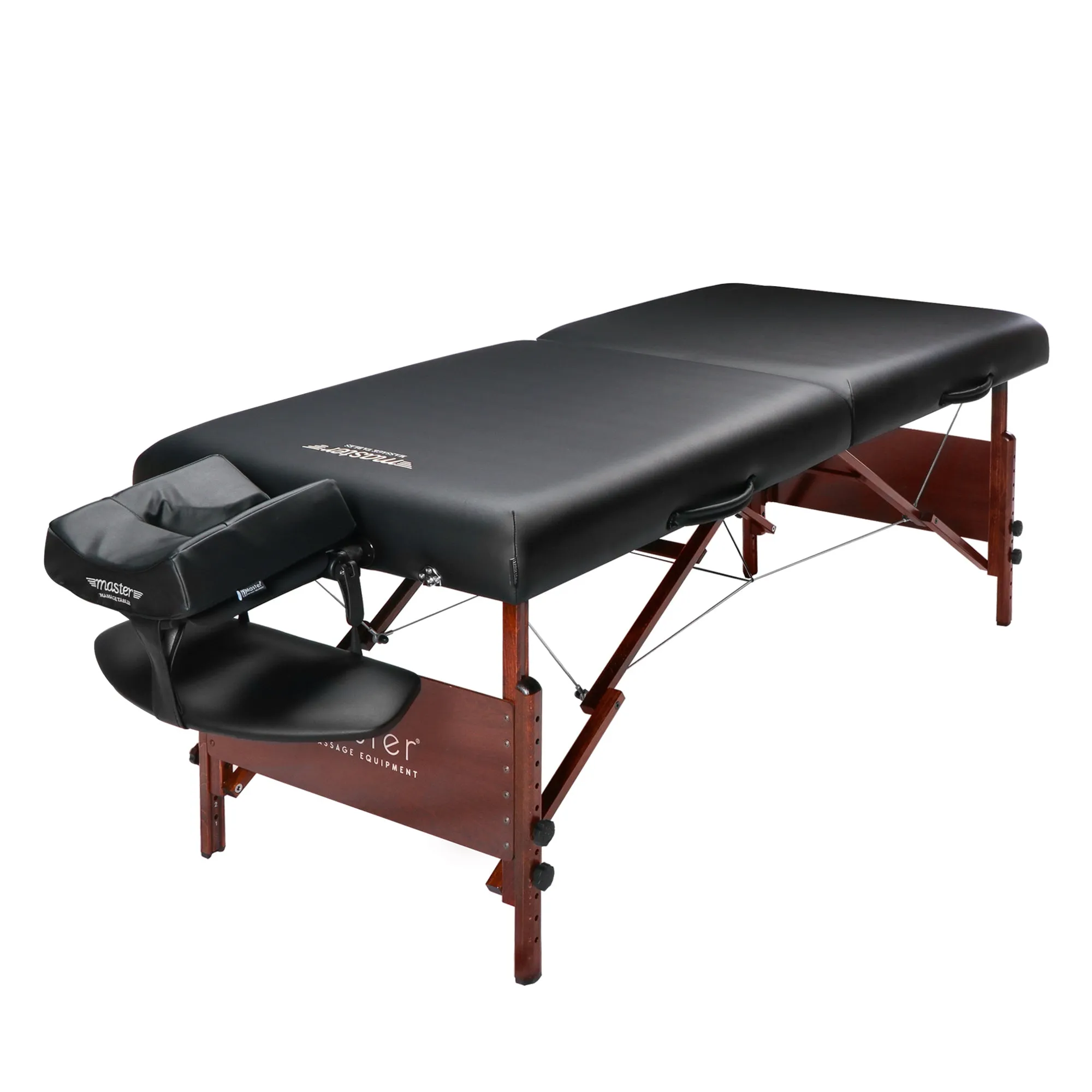 Master Massage 30" DEL RAY™ Portable Massage Table Package with 3" Thick Cushion of Foam for Ultimate Comfort! (Black Color)