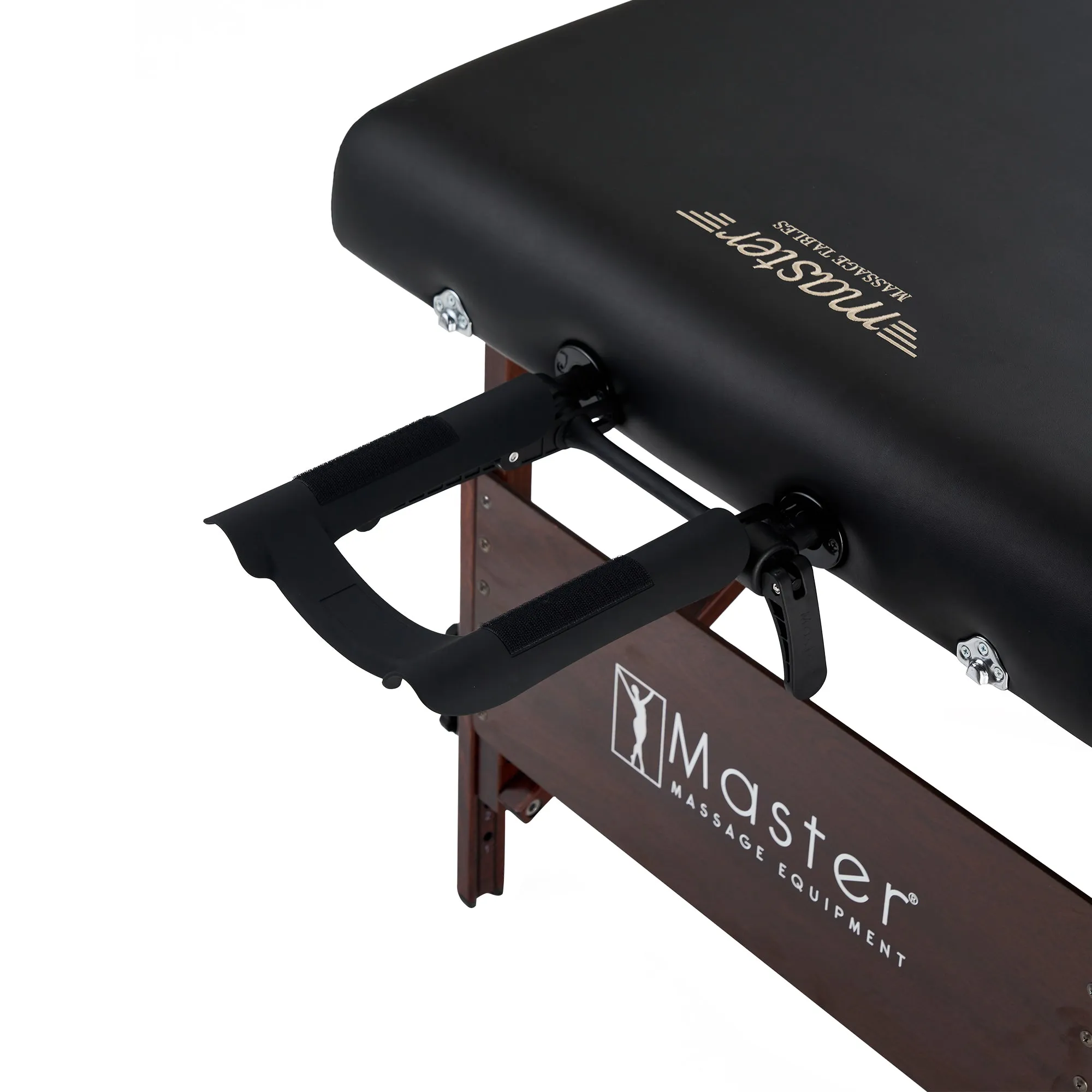 Master Massage 30" DEL RAY™ Portable Massage Table Package with 3" Thick Cushion of Foam for Ultimate Comfort! (Black Color)