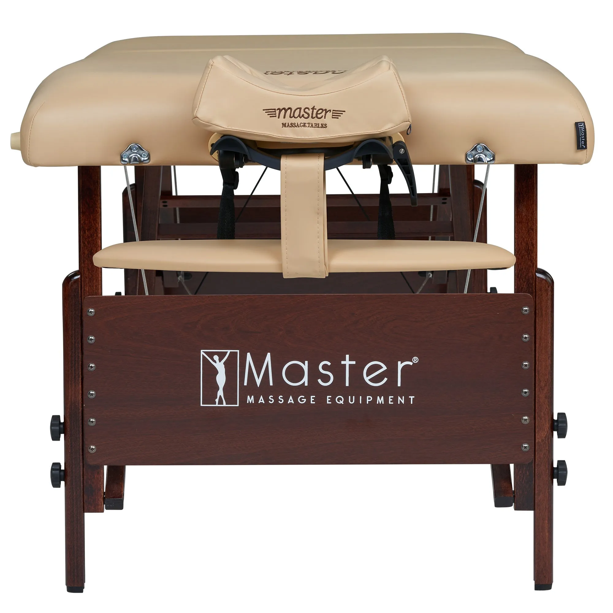 Master Massage 30" DEL RAY™ Portable Massage Table Package with 3" Thick Cushion of Foam for Ultimate Comfort! (Sand Color)