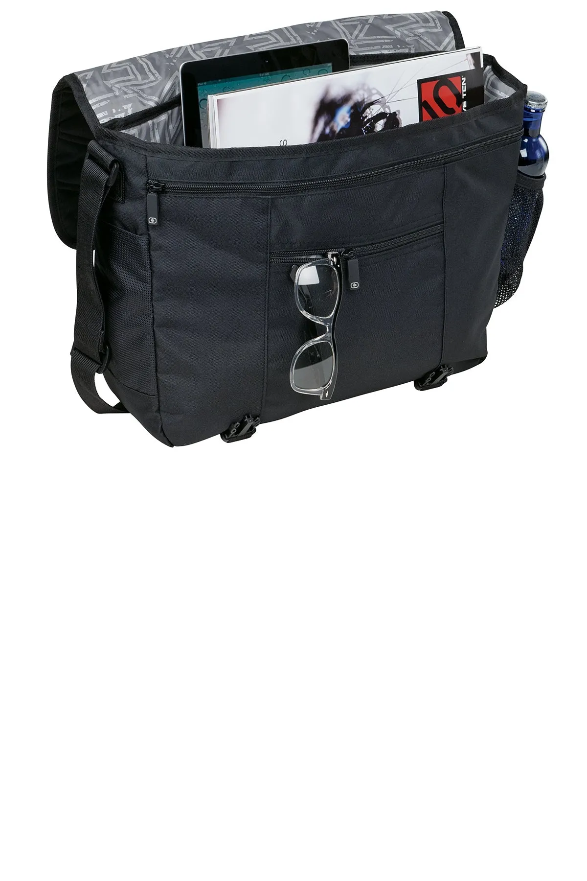 OGIO Upton Customized Messenger Bags, Black