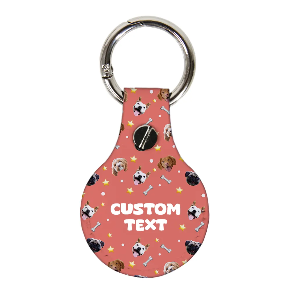 Personalized Airtag Holder with Pet Pattern Designs