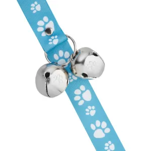 Poochie Pets PoochieBells® Dog Doorbells Signature Tracks Light Blue