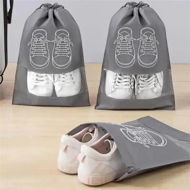 Qoolish Pack of 6 Waterproof Shoe Storage Bags