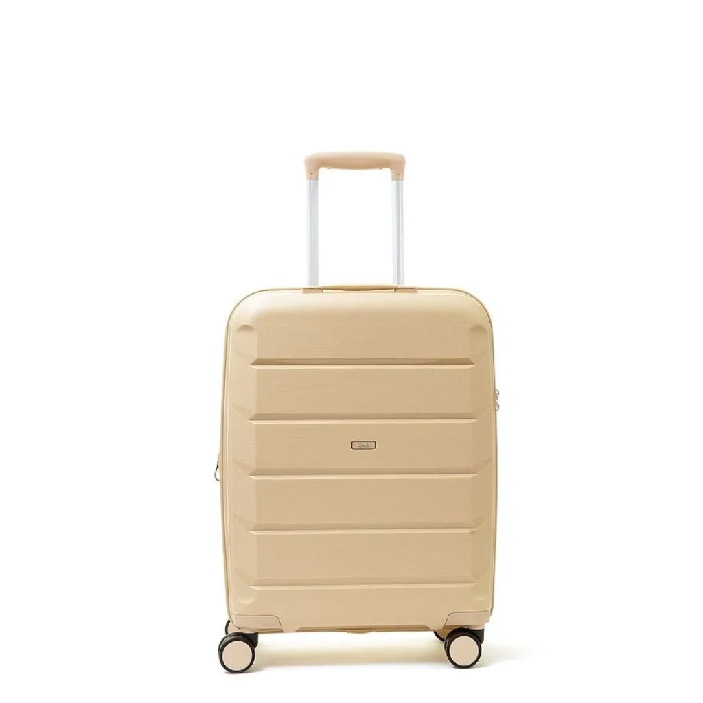 Rock Tulum 3 Piece Set Expander Hardsided Luggage - Beige