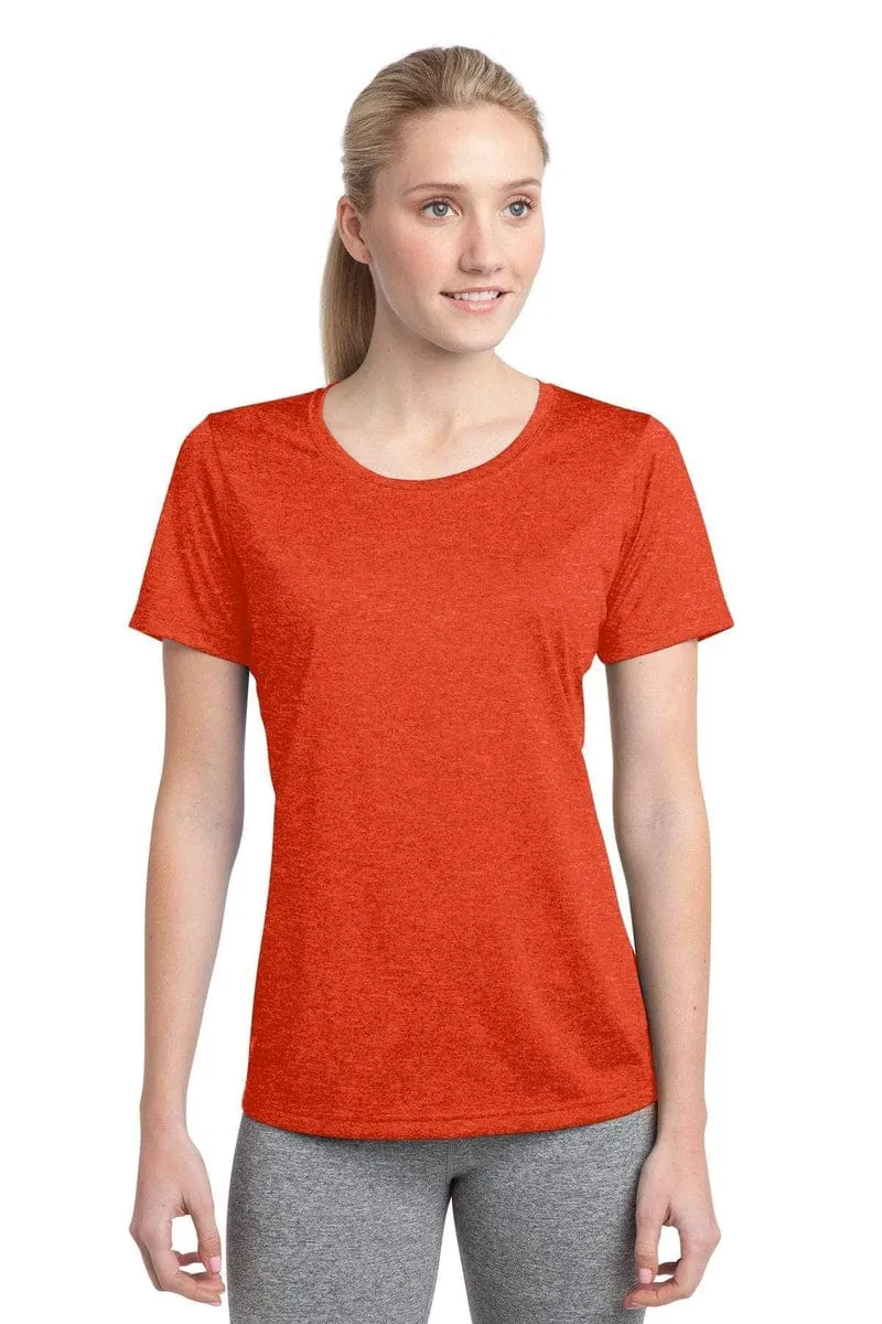 Sport-Tek Ladies Heather Contender Scoop Neck Tee. LST360