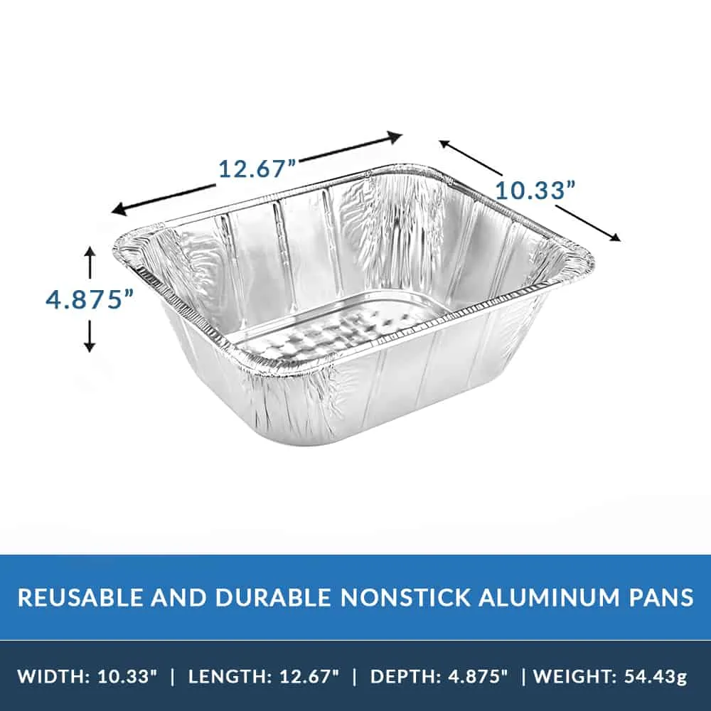 Standard Half Size Foil Steam Table Pan Extra Deep 9X13 [100 Count]