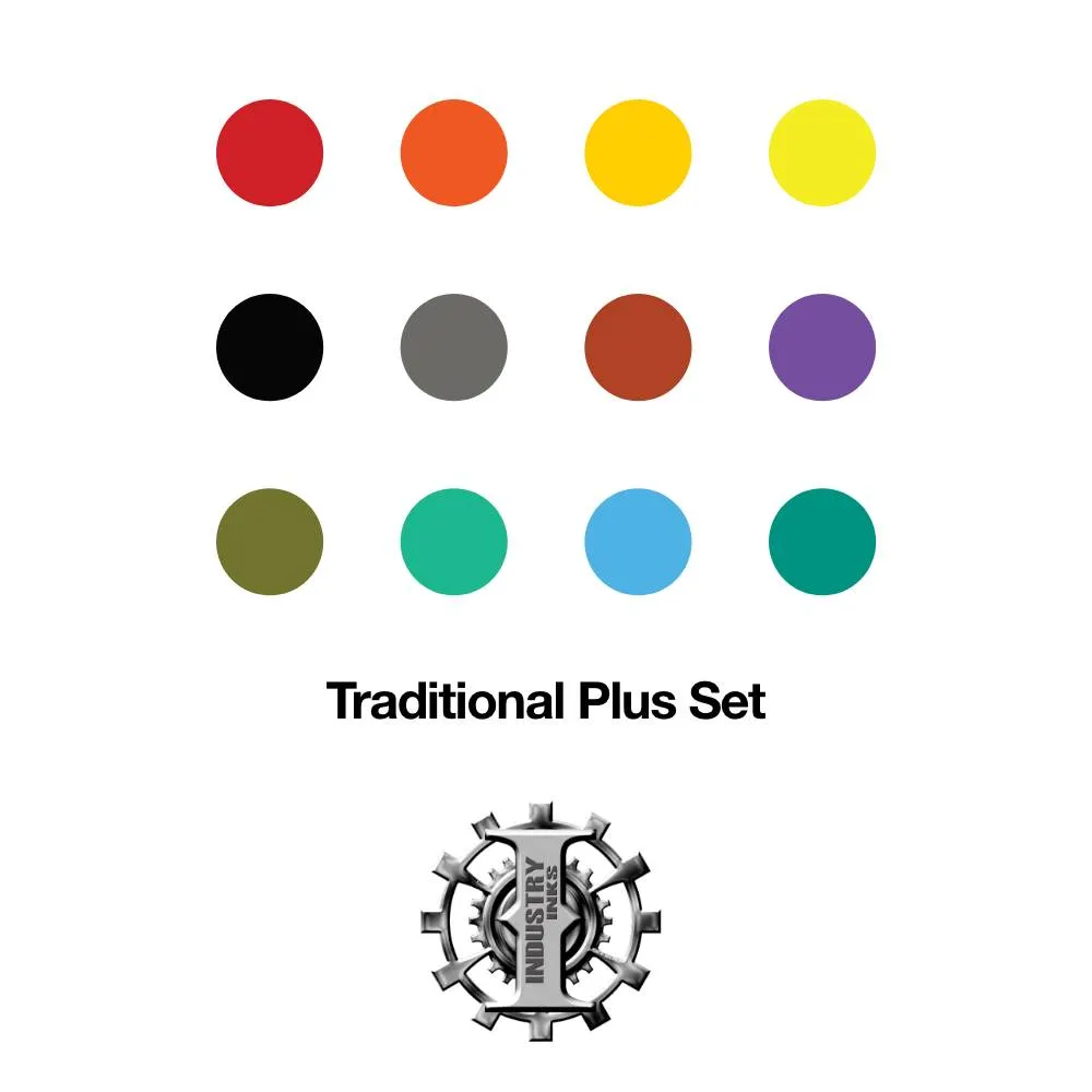 Traditional Plus Color Set — Industry Inks — Pick Size